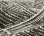 Luchtfoto met rechtsboven (nog 'alleen') het Wijdeveld-complex.
<br/>
Stadsarchief Amsterdam, 1930